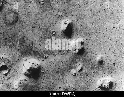 Viking Orbiter Image genommen 25. Juli 1976 am 22. Juli 2006, der DLR betrieben hohe Auflösung Stereokamera "Gesicht auf dem Mars" Stockfoto