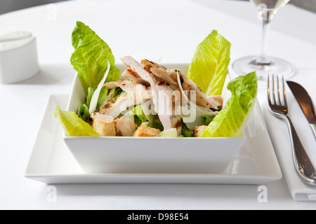 Caesar Salat Stockfoto