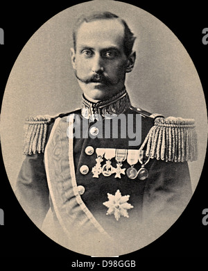 Haakon VII 1906 König von Norwegen Stockfoto