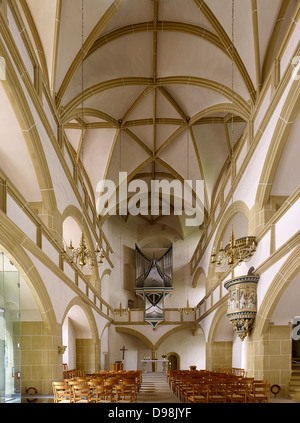 Kapelle, Schloss Hartenfels, Torgau, Sachsen, Deutschland Stockfoto