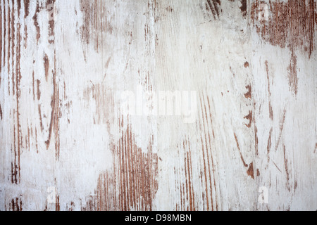 Alten Holz Vintage beschädigt Whiteboards Hintergrund Stockfoto