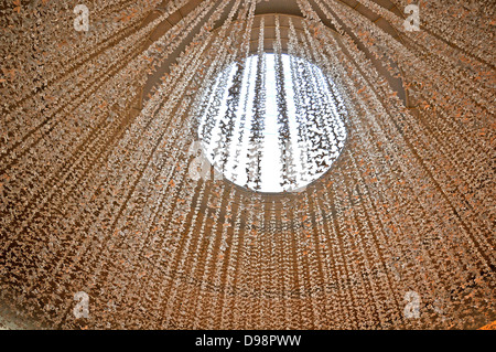 Dekoration Kuppel, Dubai Mall, VAE Stockfoto