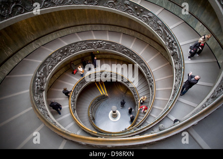 Wendeltreppe. Stockfoto