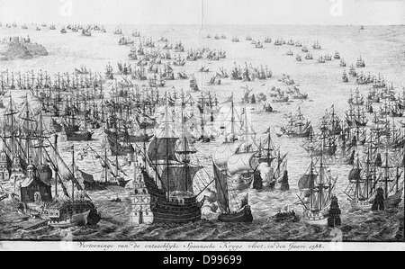 Die spanische Armada 1588 Stockfoto, Bild 66215917 Alamy