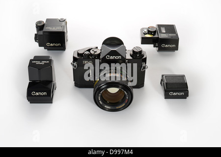 Canon f-1-System, analog Spiegelreflex-Kamera, was 1972, Systemkamera, suchenden ändern Stockfoto