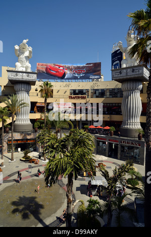 Hollywood & Highland Centre Shopping Mall Shopping Center, Hollywood Boulevard, Hollywood, Los Angeles, Kalifornien, die United S Stockfoto