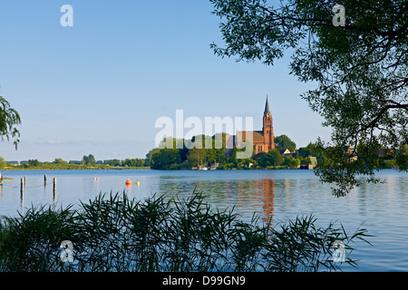 St. Marien Kirche, Region, Mecklenburg-Western Pomerania, Deutschland Stockfoto