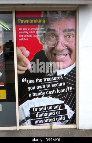 DIE Geld-SHOP, Slough, Berkshire, England. Foto Tony Gale Stockfoto