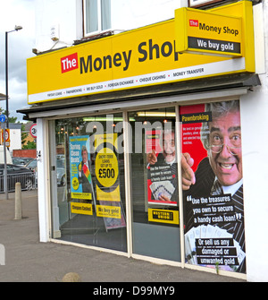 DIE Geld-SHOP, Slough, Berkshire, England. Foto Tony Gale Stockfoto