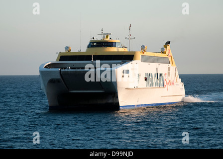 Fred. Olsen Express Fähre "Bocayna Express" Kanarische Inseln Stockfoto