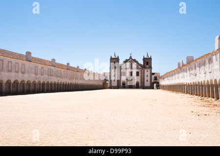Cape Espichel Kloster Stockfoto