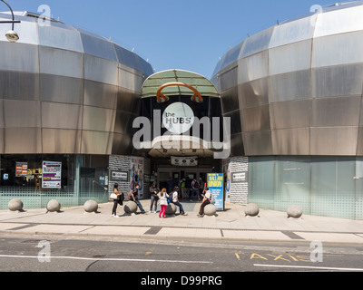 Die Hubs Studentenschaft Zentrum für Sheffield Hallam University umgewandelt vom ehemaligen Museum für populäre Musik Stockfoto