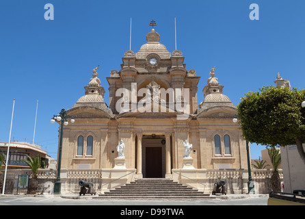 Die Nadur Basilika, Nadur, Insel Gozo, Malta. Stockfoto