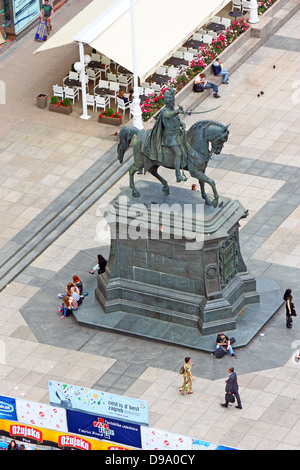 Ban Jelacic-Denkmal am Stadtplatz, Zagreb Stockfoto