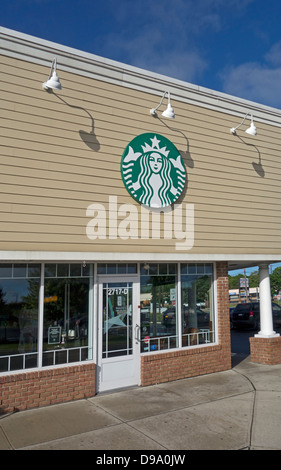 Starbucks Kaffee speichern Stockfoto