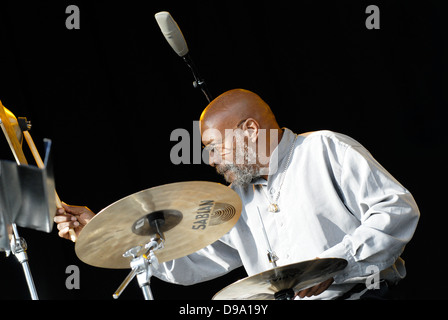 Stockholm Jazz Festival auf der Insel Skeppsholmen in Zentrum der schwedischen Hauptstadt genannt. Stockfoto