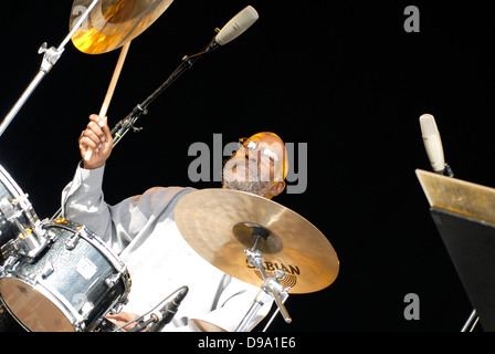 Stockholm Jazz Festival auf der Insel Skeppsholmen in Zentrum der schwedischen Hauptstadt genannt. Stockfoto