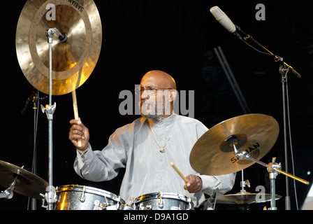 Stockholm Jazz Festival auf der Insel Skeppsholmen in Zentrum der schwedischen Hauptstadt genannt. Stockfoto