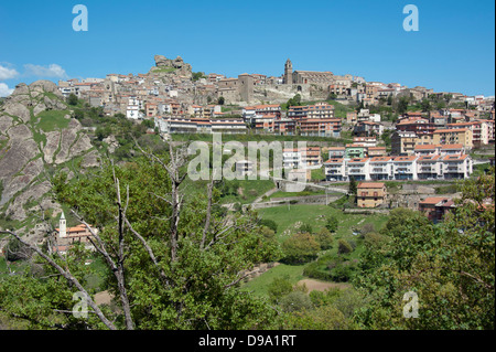 Cerami, Provinz Enna, Sizilien, Italien, Cerami, Provinz Enna, Sizilien, Italien Stockfoto