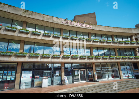 Zentralbibliothek in Chamberlain Quadrat Birmingham UK Stockfoto