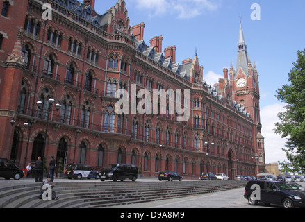 Bahnhof St Pancras Station London Stockfoto