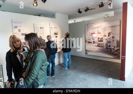 Das Museum in Le Chambon Sur Lignon Le Chambo, Haute-Loire, Frankreich. Stockfoto