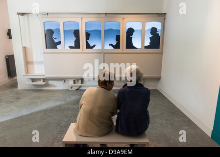 Das Museum in Le Chambon Sur Lignon Le Chambo, Haute-Loire, Frankreich. Stockfoto