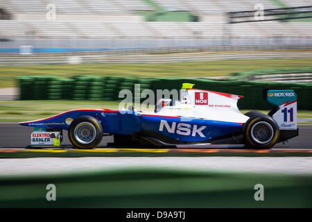 Renntag für Runde 2 der Baureihe 2013 GP3. 16. Juni 2013. Circuit Ricardo Tormo. Valencia, Spanien. #11 patric Niederhauser (CHE) - Jenzer Motorsport Credit: Action Plus Sport/Alamy Live News Stockfoto