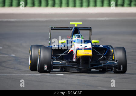 Renntag für Runde 2 der Baureihe 2013 GP3. 16. Juni 2013. Circuit Ricardo Tormo. Valencia, Spanien. #5 Robert Visoiu (ROM) - MW Arden Credit: Action Plus Sport/Alamy Live News Stockfoto
