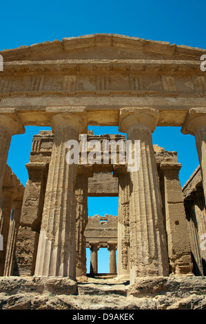 Concordia-Tempel-Tal der Tempel Agrigent Sizilien Italien Concordia Tempel Tal der Tempel Agrigent Sizilien Italien Agrigento Stockfoto