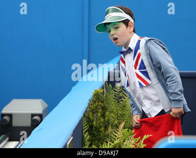 London, UK. 16. Juni 2013.Young Andy während der Aegon Championships Finale von der Königin Stockfoto