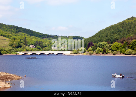Ladybower Vorratsbehälter der Peak District Derbyshire UK Stockfoto