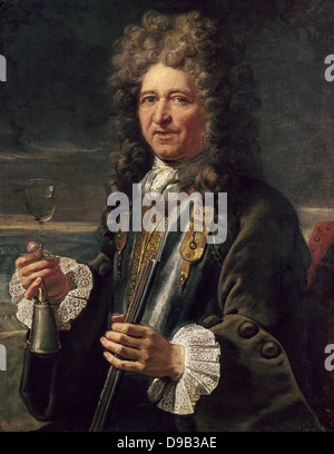 Anonymes Porträt von Sébastien Le Prestre, Seigneur de Vauban XVII th Jahrhundert Versailles National Museum Stockfoto