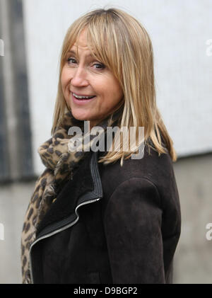 Carol McGiffin im ITV Studios London, England - 30.01.12 Stockfoto