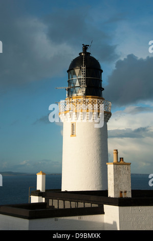 Leuchtturm, Dunnet Head, Schottland, Großbritannien, Europa, am nördlichsten Punkt von Festland Großbritannien, Ostern Kopf, Leuchtturm, Du Stockfoto