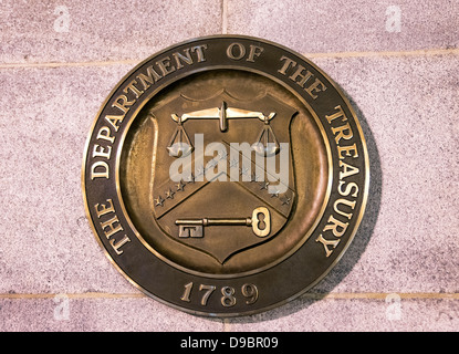 US-Treasury Building, Washington D.C., USA Stockfoto