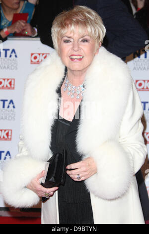 Gloria Hunniford National Television Awards 2012 (NTA) - Ankünfte London, England - 25.01.12 Stockfoto