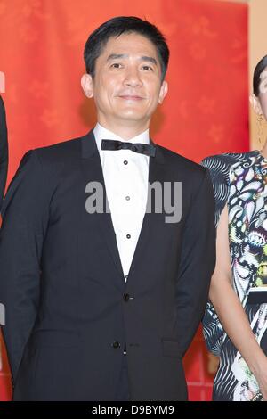 Tony Leung bei Eröffnung 2013 chinesische Film Festival in Seoul, Südkorea am Sonntag, 16. Juni 2013. Stockfoto