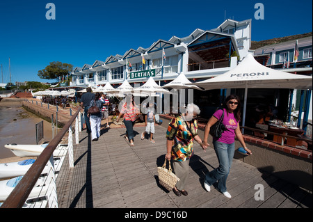 Simons Town Waterfront, False Bay, Südafrika Stockfoto