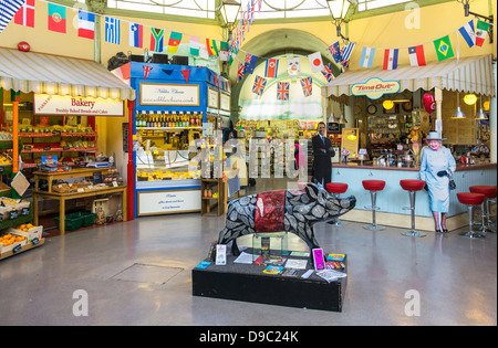 Guildhall Markt in Bath, Somerset, England, UK Stockfoto