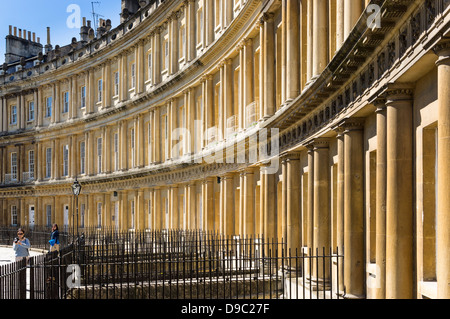 Zirkus - Häuser Georgisch in Bath, Somerset, England, UK Stockfoto