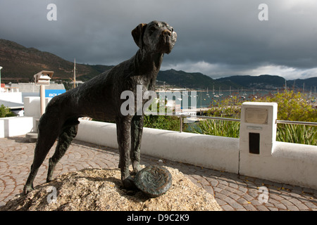 Statue von nur lästig, Jubilee Square, Simons Town, False Bay, Südafrika Stockfoto