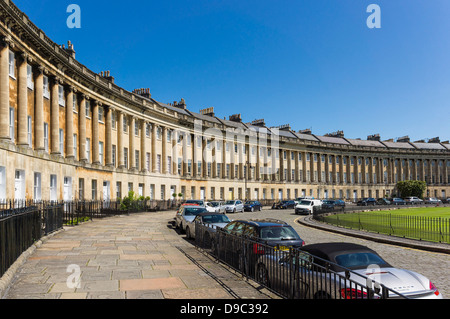 Royal Crescent, Bath, Somerset, England, Vereinigtes Königreich Stockfoto
