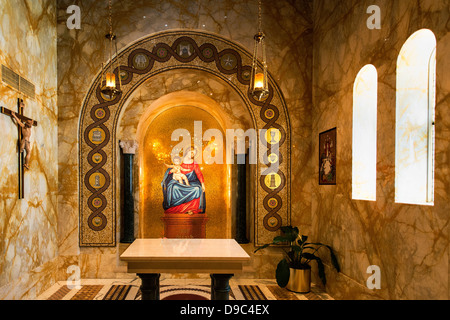 Kapelle unserer lieben Frau von Pompei, Basilica des nationalen Schreins der Unbefleckten Empfängnis, Washington, DC, USA Stockfoto