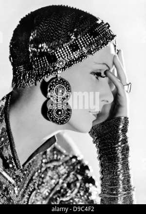 GRETA GARBO (1905 – 1990), schwedische Schauspielerin ca. 1935 Stockfoto