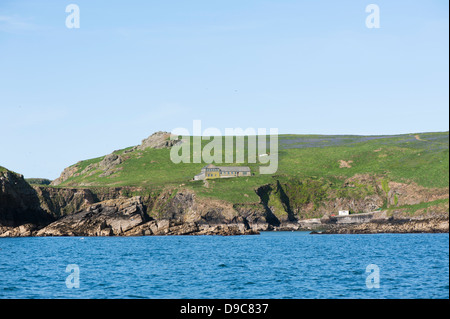 Die Insel Büro, Skomer, South Wales, Vereinigtes Königreich Stockfoto