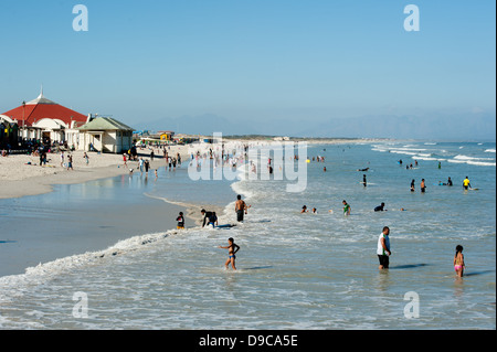 Muizenberg Beach, False Bay, Südafrika Stockfoto