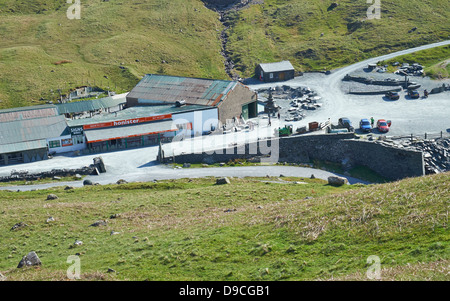 Honister Schiefer-Bergwerk im Lake District Stockfoto