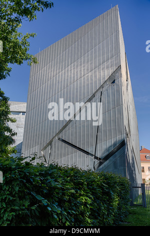 Außenseite des jüdischen Museum Berlin (Jüdisches Museum Berlin), Deutschland Stockfoto