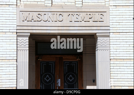 Freimaurer-Tempel in Hobart Stockfoto